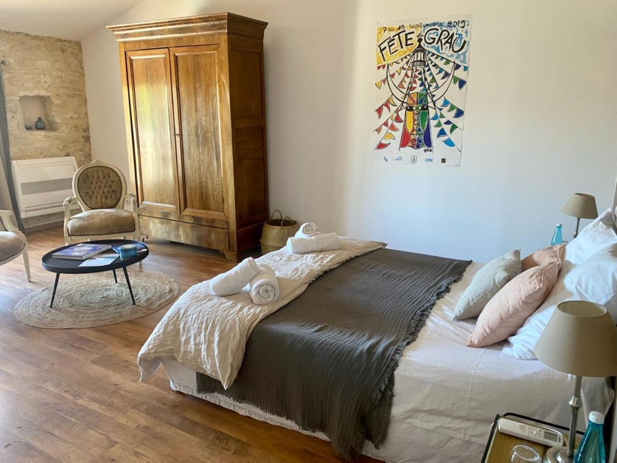 La Maison Des Autres, Piscine Chauffee, Chambres D'Hotes Proches Uzes, Nimes, Pont Du Gard Saint-Genies-de-Malgoires Εξωτερικό φωτογραφία