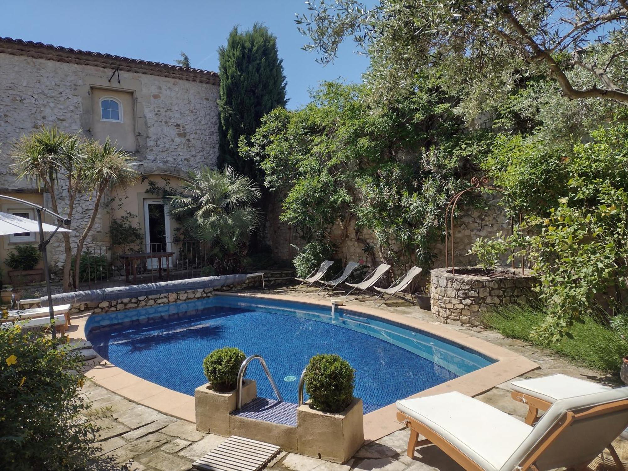 La Maison Des Autres, Piscine Chauffee, Chambres D'Hotes Proches Uzes, Nimes, Pont Du Gard Saint-Genies-de-Malgoires Εξωτερικό φωτογραφία