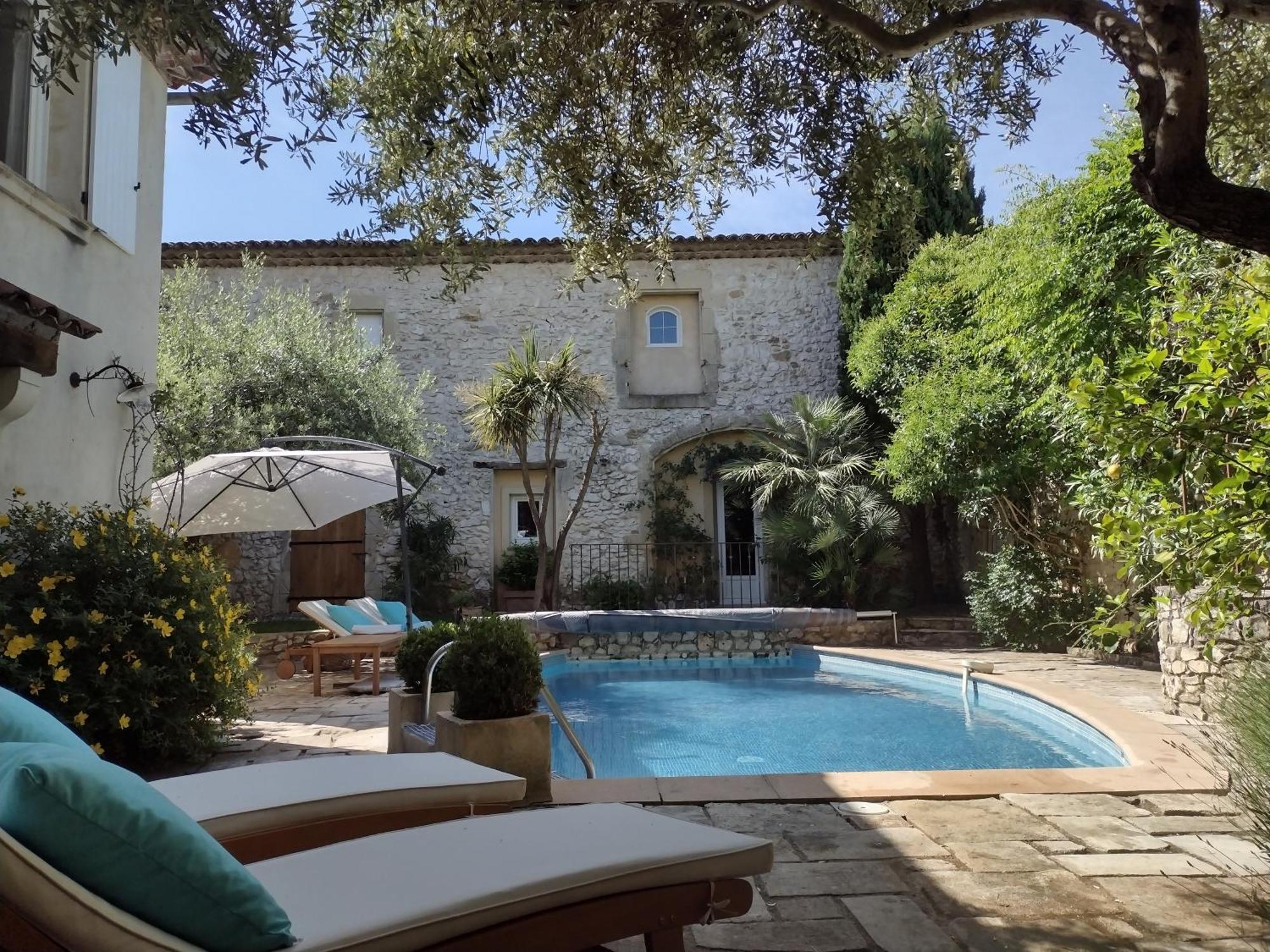 La Maison Des Autres, Piscine Chauffee, Chambres D'Hotes Proches Uzes, Nimes, Pont Du Gard Saint-Genies-de-Malgoires Εξωτερικό φωτογραφία